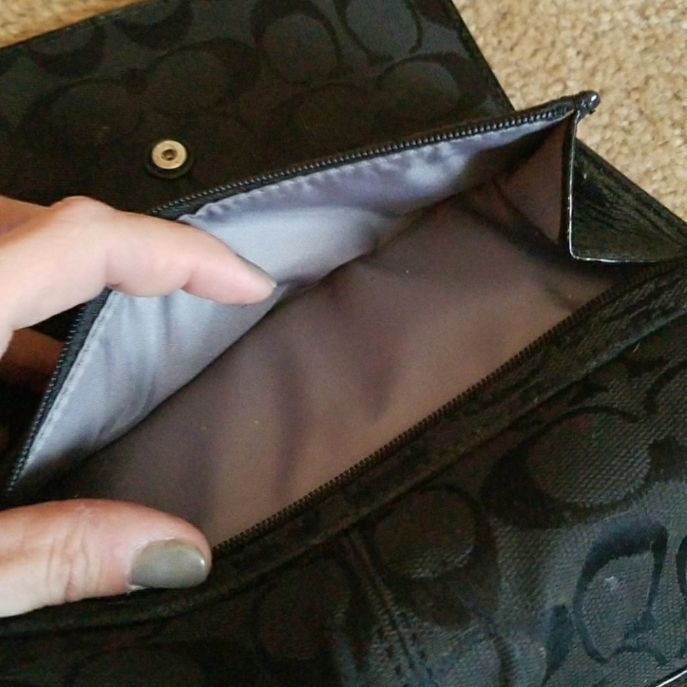 Coach Checkbook Wallet - Picture 3 of 5
